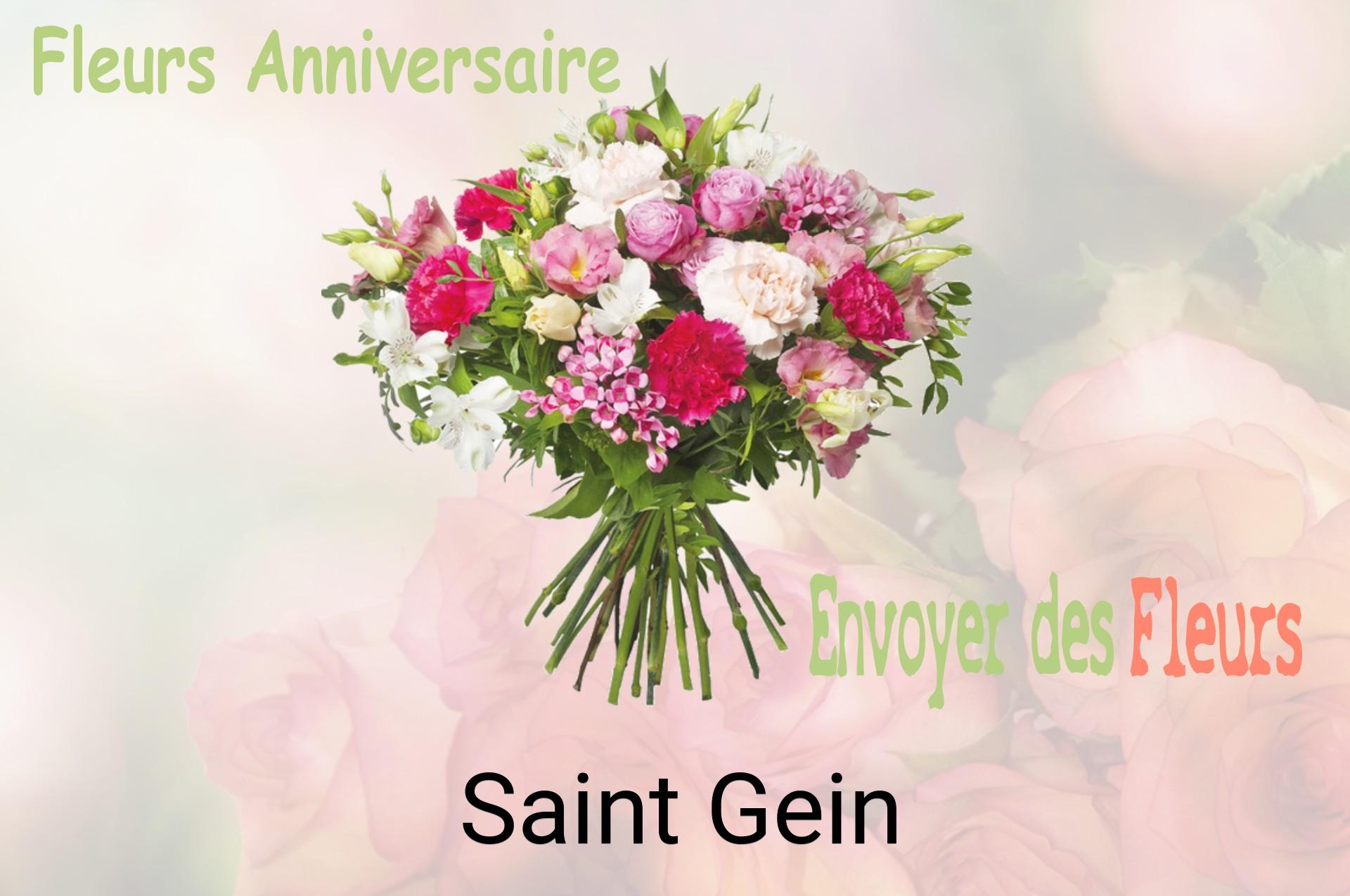 Bouquet de fleurs d’anniversaire livré à Saint-Gein